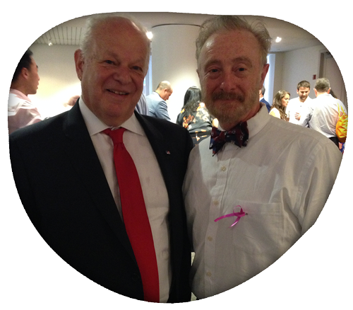Ron and Dr Marty Seligman